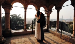 Bacio il giardino degli aranci